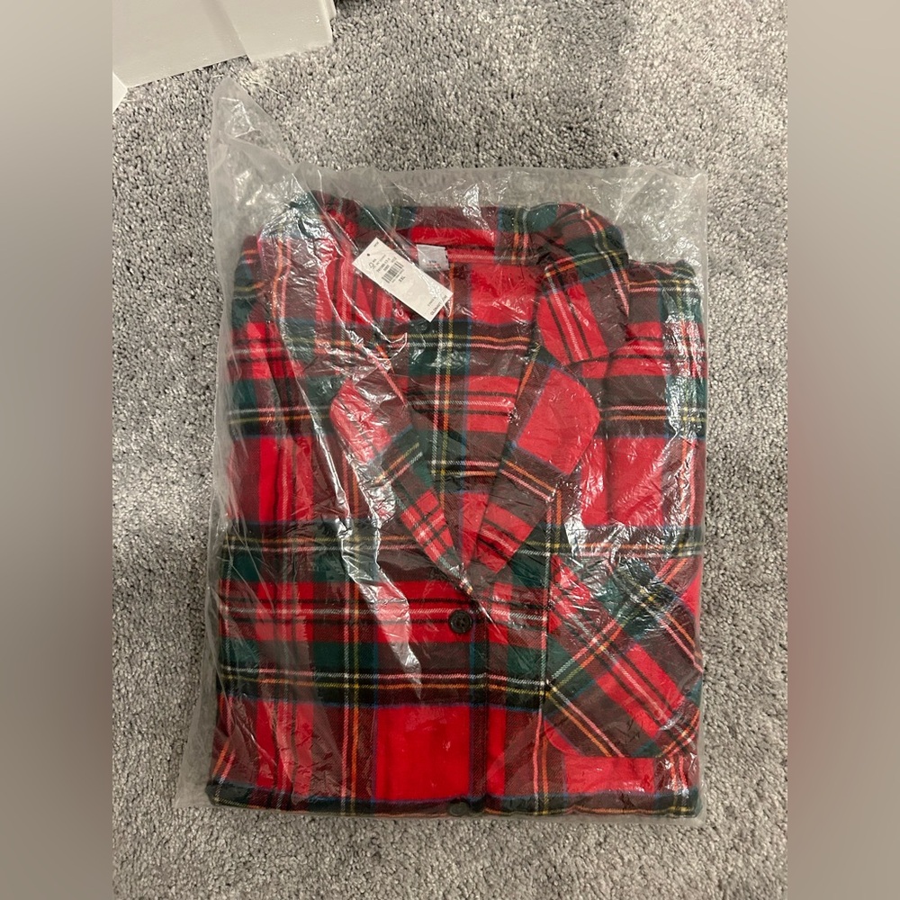 Old Navy Plaid Flannel Pajamas